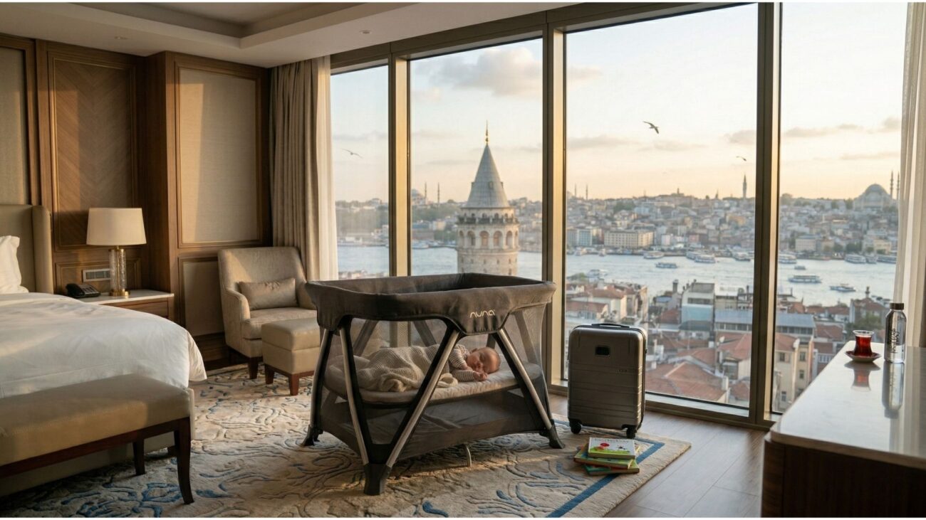 renting a travel cot in Istanbul